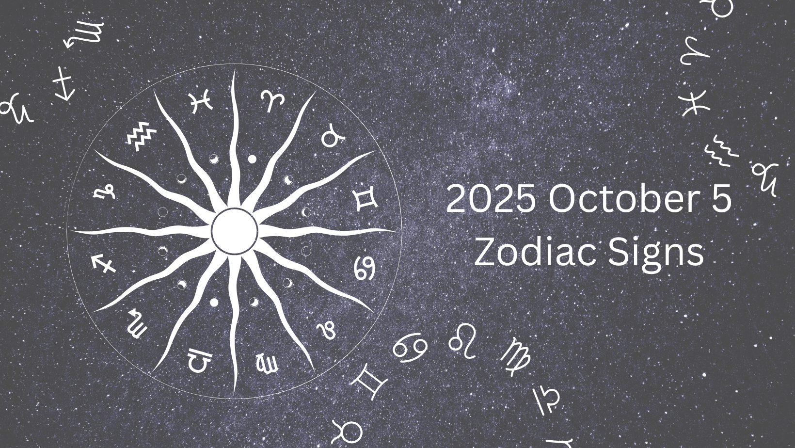 October 5 Zodiac